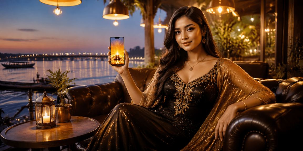 ময়মনসিংহে মোবাইলে ডিপোজিট করছেন একজন বাংলাদেশি নারী